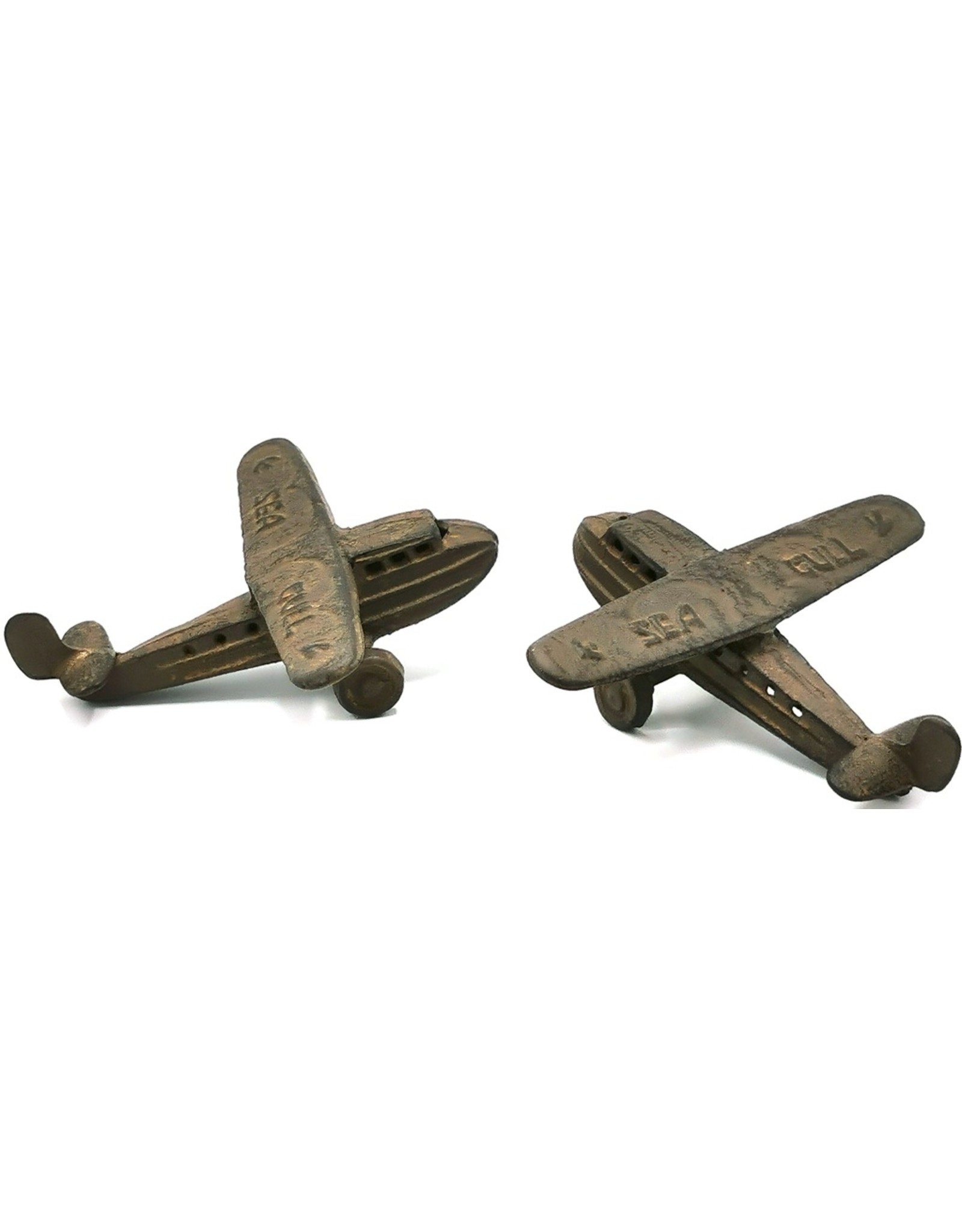 Trukado Giftware Figurines Collectables - Miniature Aeroplane Vintage look, cast iron