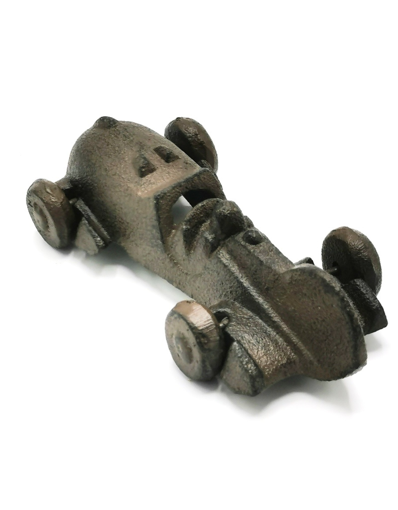 Trukado Giftware Figurines Collectables - Miniature Racecar Vintage look, cast iron