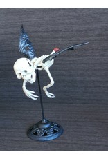 Trukado Reapers, skulls and dragons - Flying vampire skeleton on stand