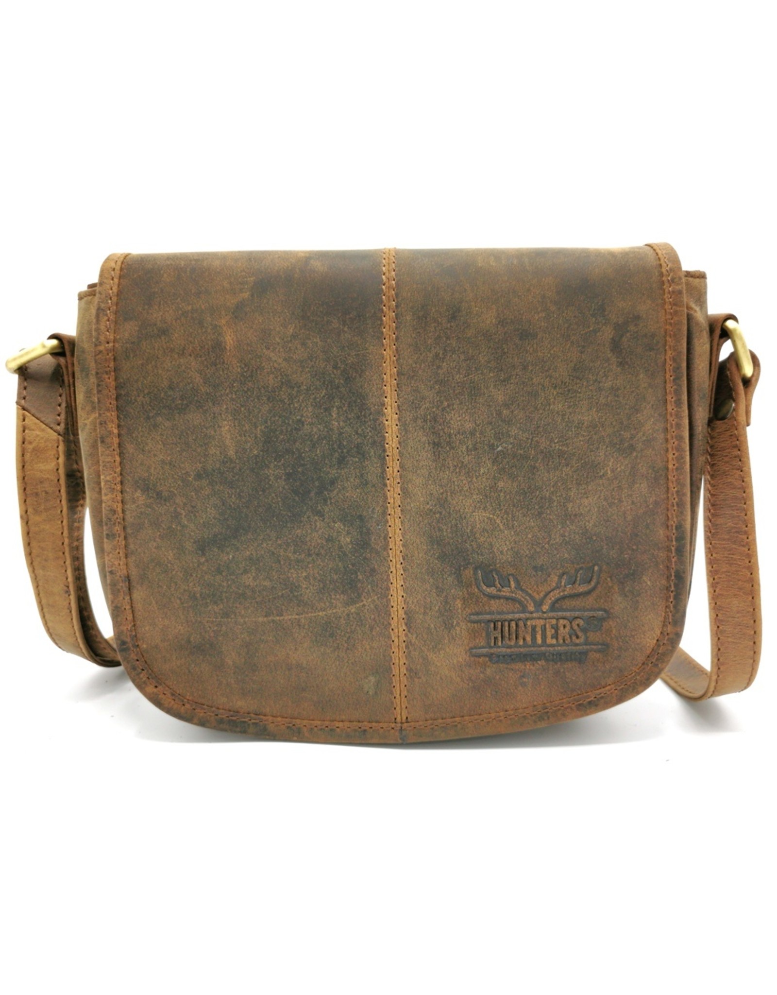 Hunters Leather Shoulder bags  leather crossbody bags - Hunters Leather Saddlebag Buffalo Leather