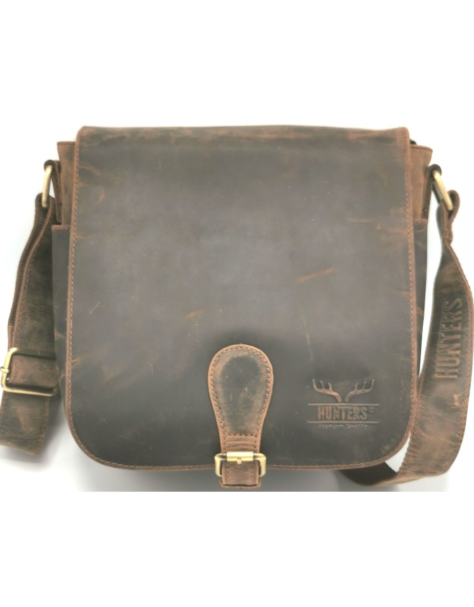 Hunters Leather Shoulder bags - Hunters Saddle bag Buffalo leather