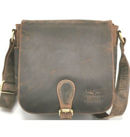 Hunters Hunters Zadeltas Buffelleer (groot formaat)