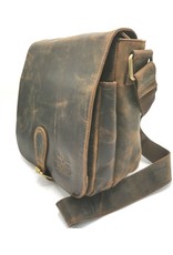 Hunters Leather Shoulder bags - Hunters Saddle bag Buffalo leather