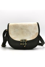 Trukado Leather Shoulder bags  Leather crossbody bags - Saddlebag with cowhide and steampunk hook