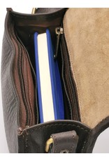 Trukado Leather Shoulder bags  Leather crossbody bags - Saddlebag with cowhide and steampunk hook