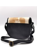 Trukado Leather Shoulder bags  Leather crossbody bags - Saddlebag with cowhide and steampunk hook