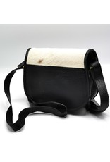 Trukado Leather Shoulder bags  Leather crossbody bags - Saddlebag with cowhide and steampunk hook