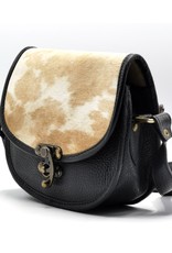 Trukado Leather Shoulder bags  Leather crossbody bags - Saddlebag with cowhide and steampunk hook