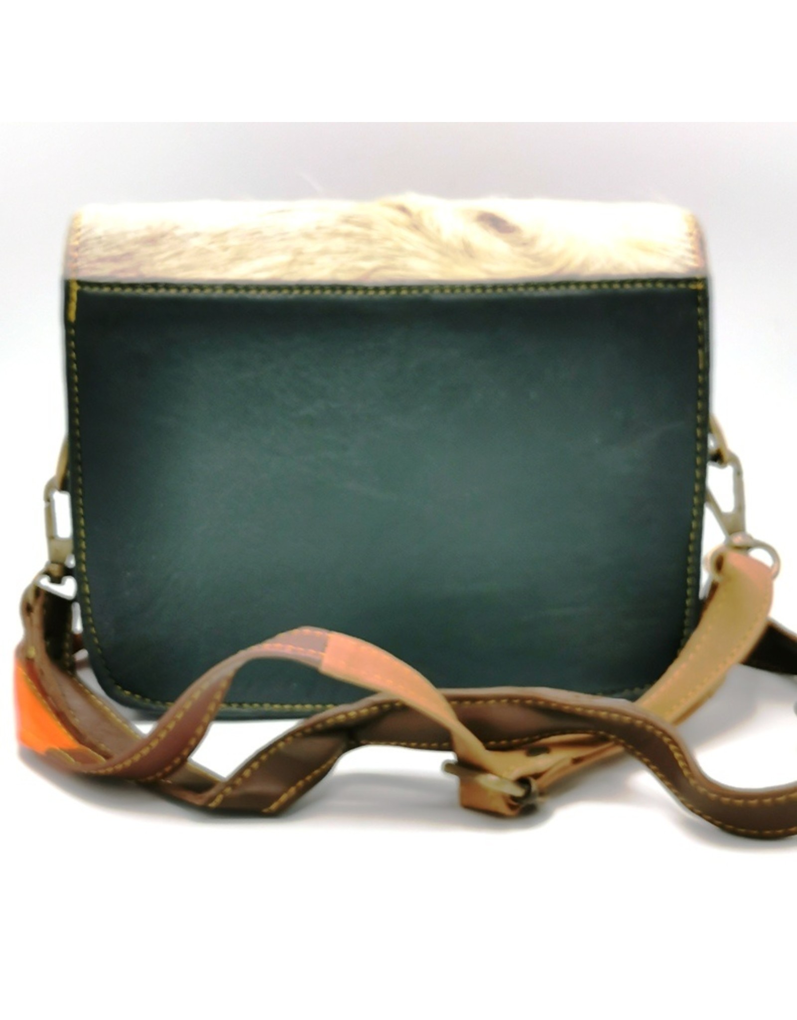 Trukado Leather Shoulder bags  Leather crossbody bags - Coloured leather shoulder bag with cowhide cover