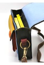 Trukado Leather Shoulder bags  Leather crossbody bags - Coloured leather shoulder bag with cowhide cover