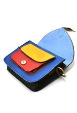 Trukado Leather Shoulder bags  Leather crossbody bags - Coloured leather shoulder bag with cowhide cover