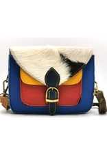 Trukado Leather Shoulder bags  Leather crossbody bags - Coloured leather shoulder bag with cowhide cover