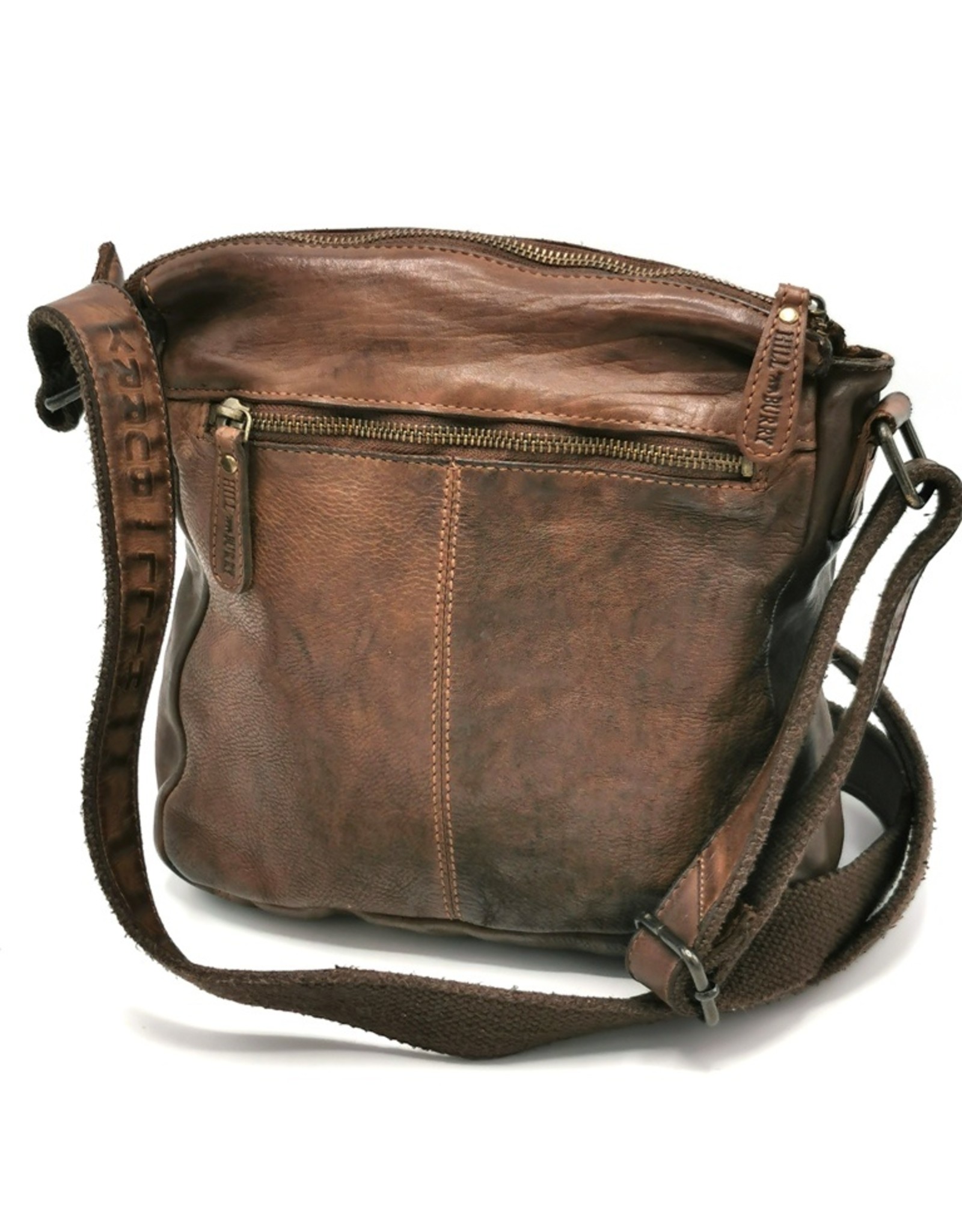 HillBurry Leather Shoulder bags  Leather crossbody bags - HillBurry Shoulder Bag Washed Leather