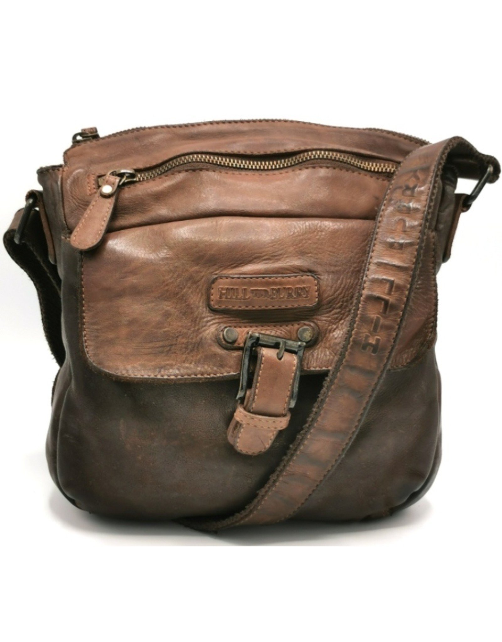 HillBurry Leather Shoulder bags  Leather crossbody bags - HillBurry Shoulder Bag Washed Leather