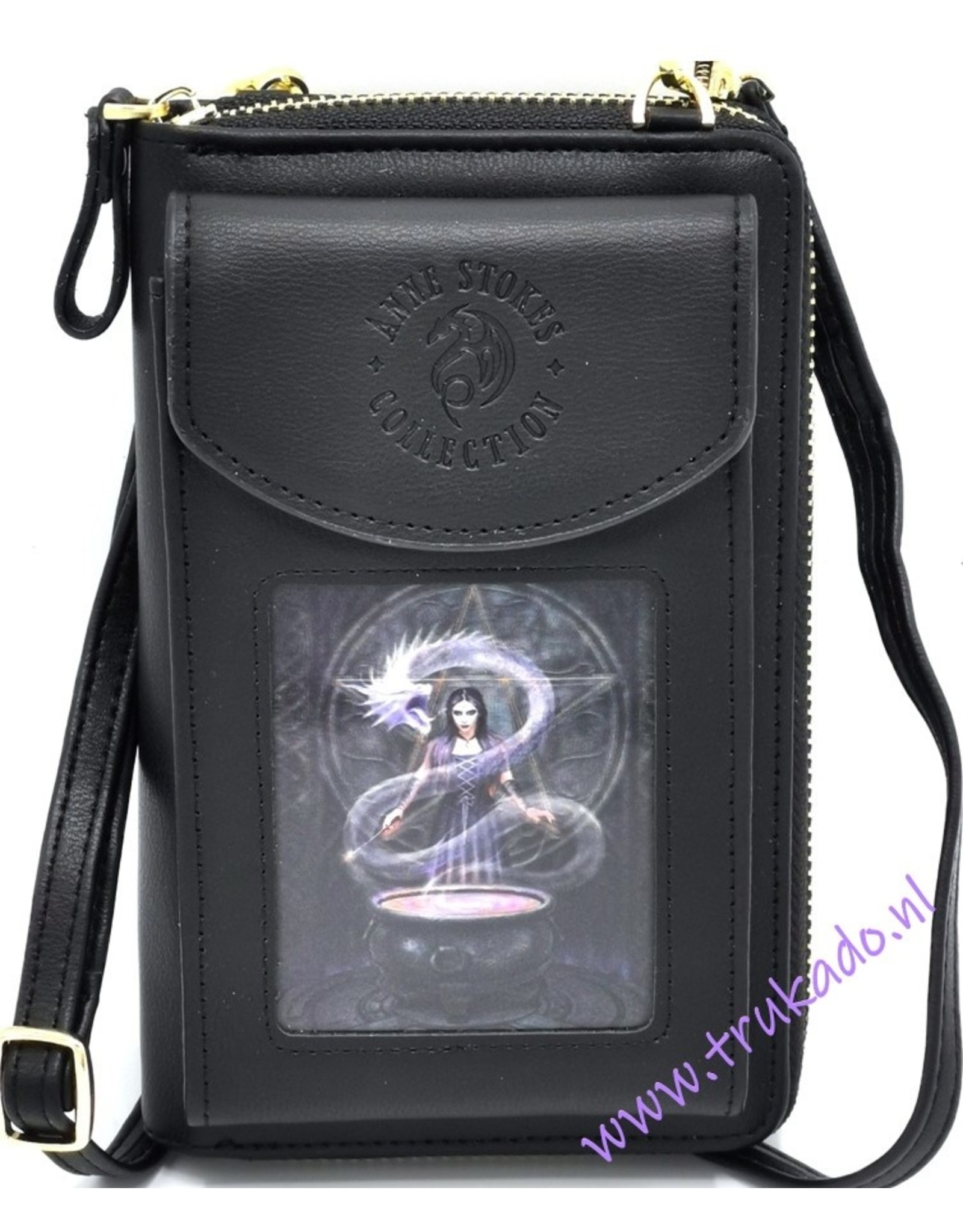 Anne Stokes 3D Wallets and Purses - 3D Phone case The Summoning - Anne Stokes