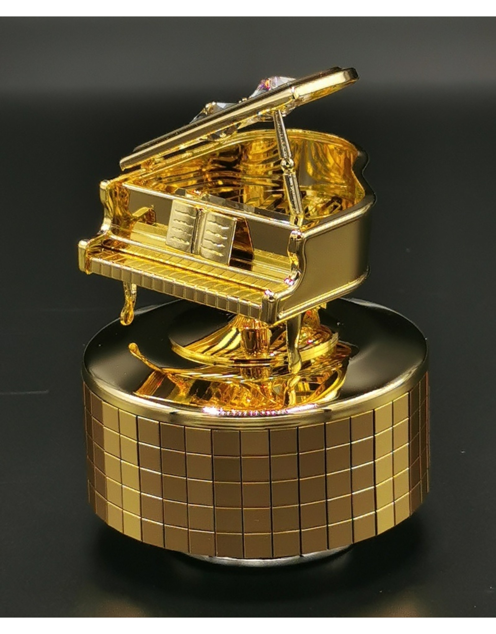 Crystal Temptations Miscellaneous - Music box Grand Piano with Swarovski crystals