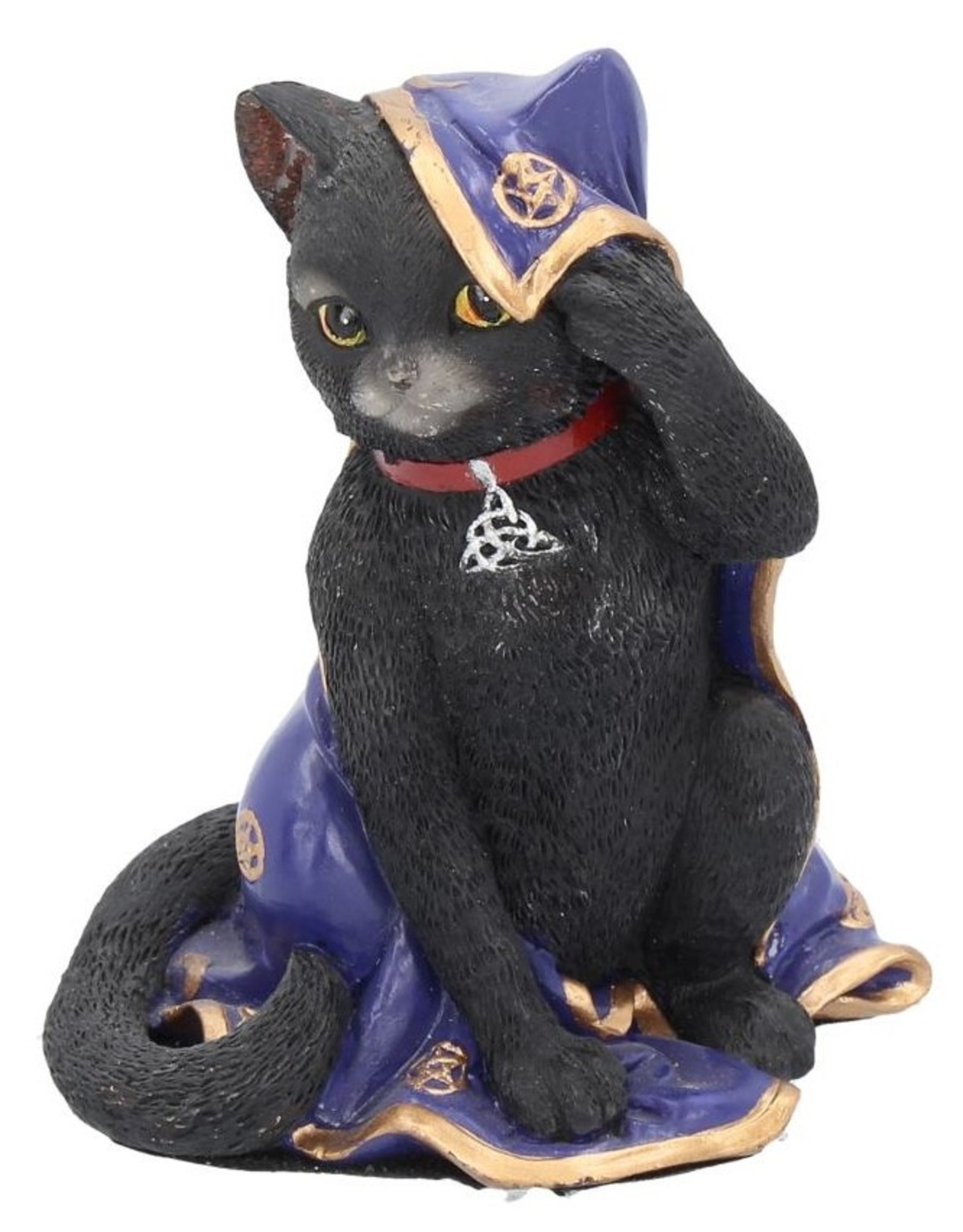 NemesisNow Giftware Beelden Collectables  - Jinx zwarte kat beeld 11cm