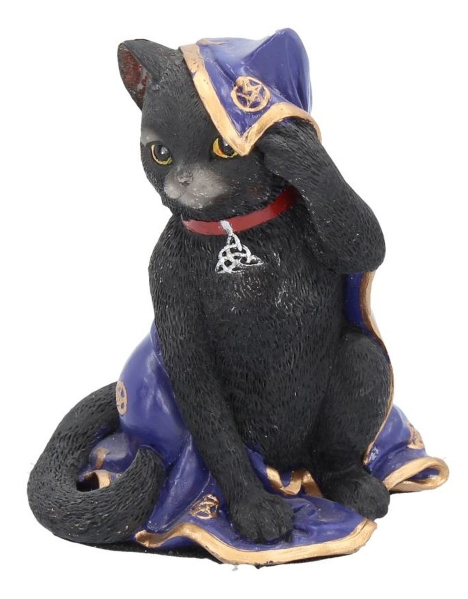 NemesisNow Giftware Beelden Collectables  - Jinx zwarte kat beeld 11cm