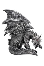 NemesisNow Giftware Beelden Collectables  - Obsidian Draak 25cm Nemesis Now