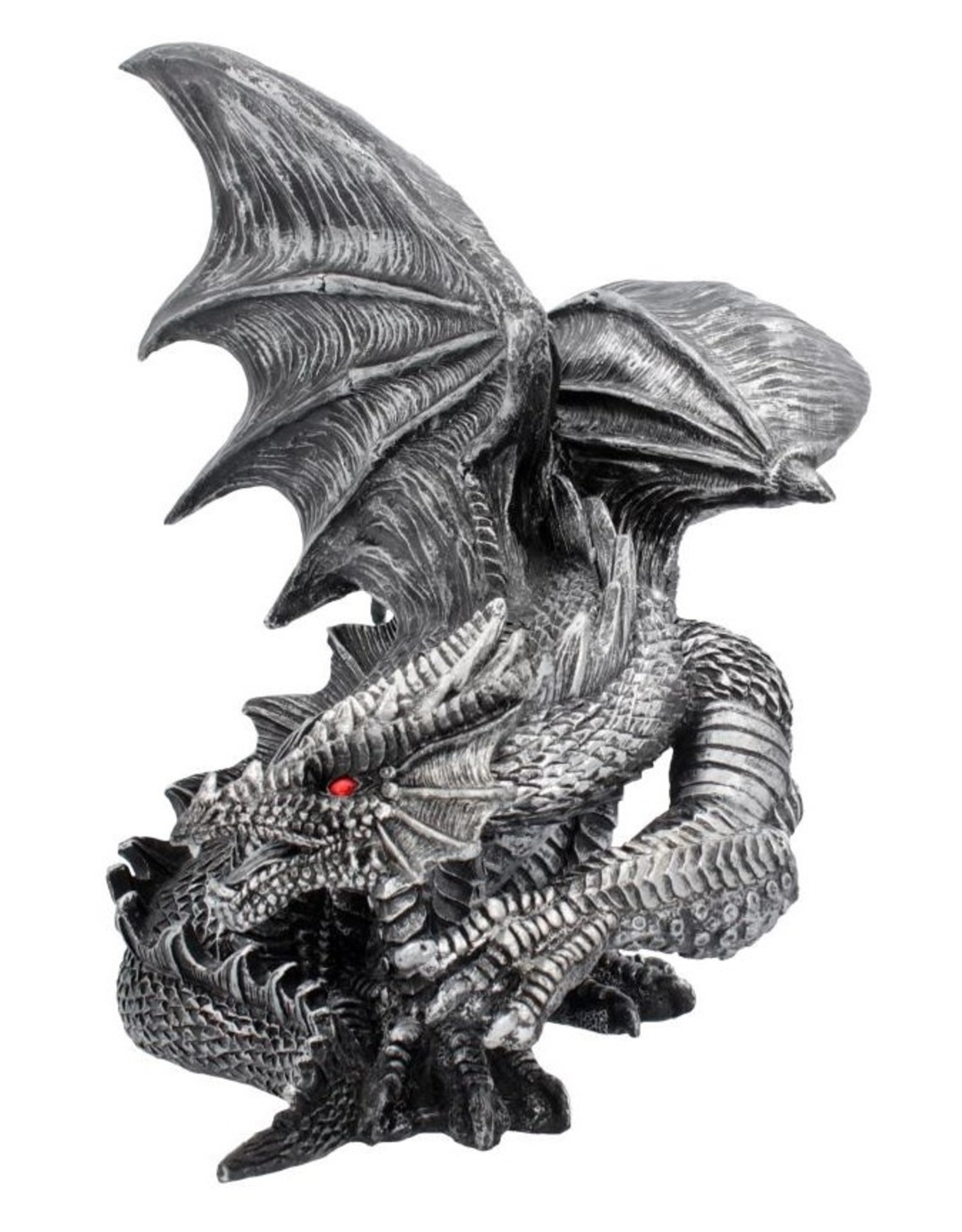 NemesisNow Giftware Figurines Collectables - Obsidian Dragon 25cm Nemesis Now