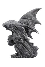 NemesisNow Giftware Figurines Collectables - Obsidian Dragon 25cm Nemesis Now