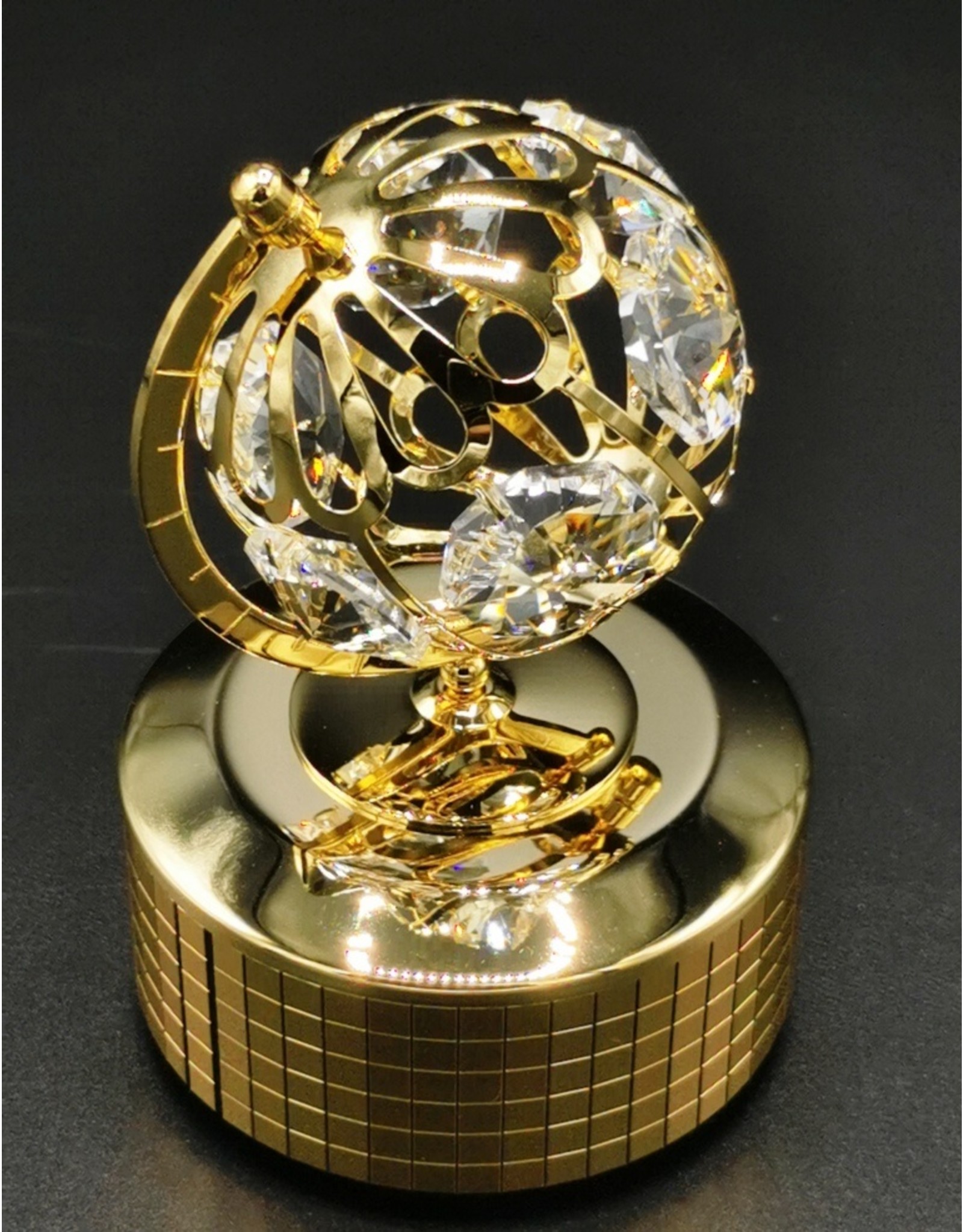 Crystal Temptations Miscellaneous - Muziekdoosje Globe met Swarovski kristallen
