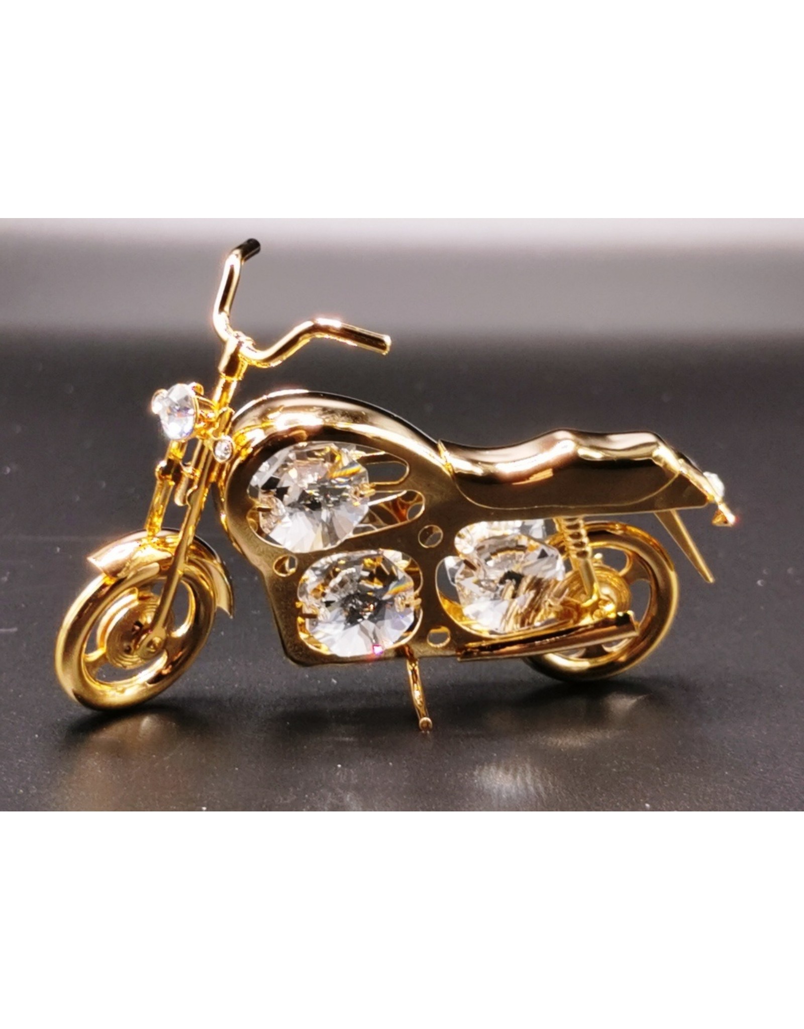 Crystal Temptations Miscellaneous - Miniature Motor - gold-plated and with Swarovski