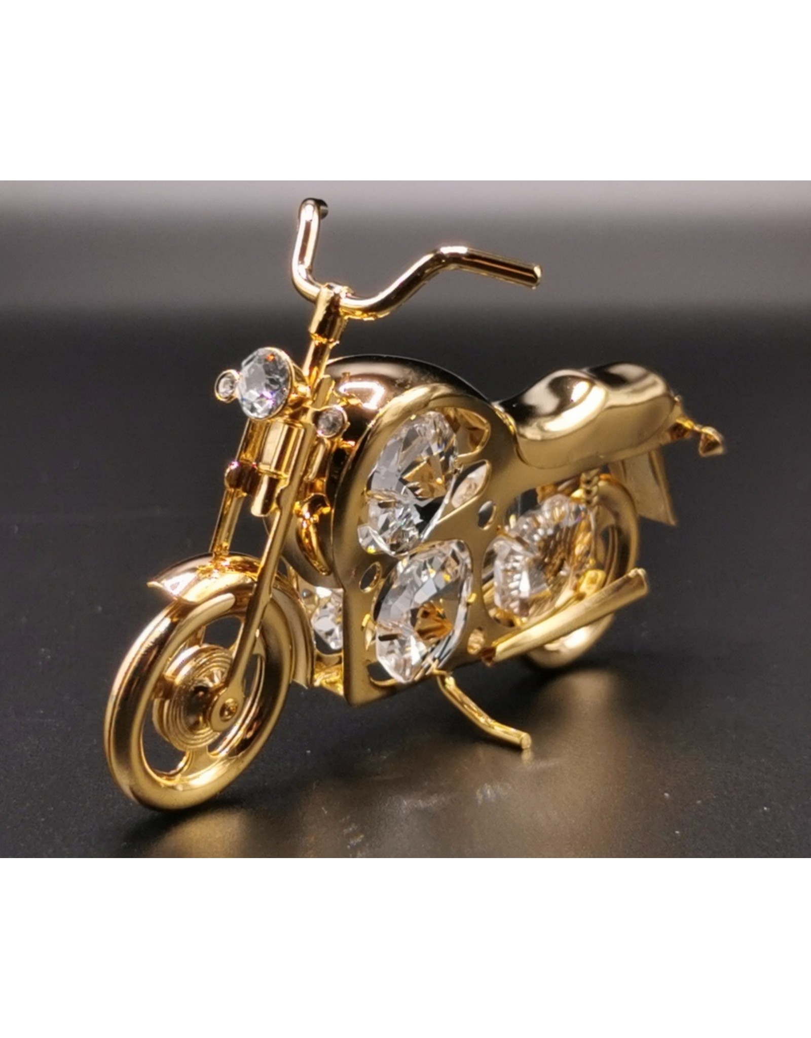 Crystal Temptations Miscellaneous - Miniature Motor - gold-plated and with Swarovski