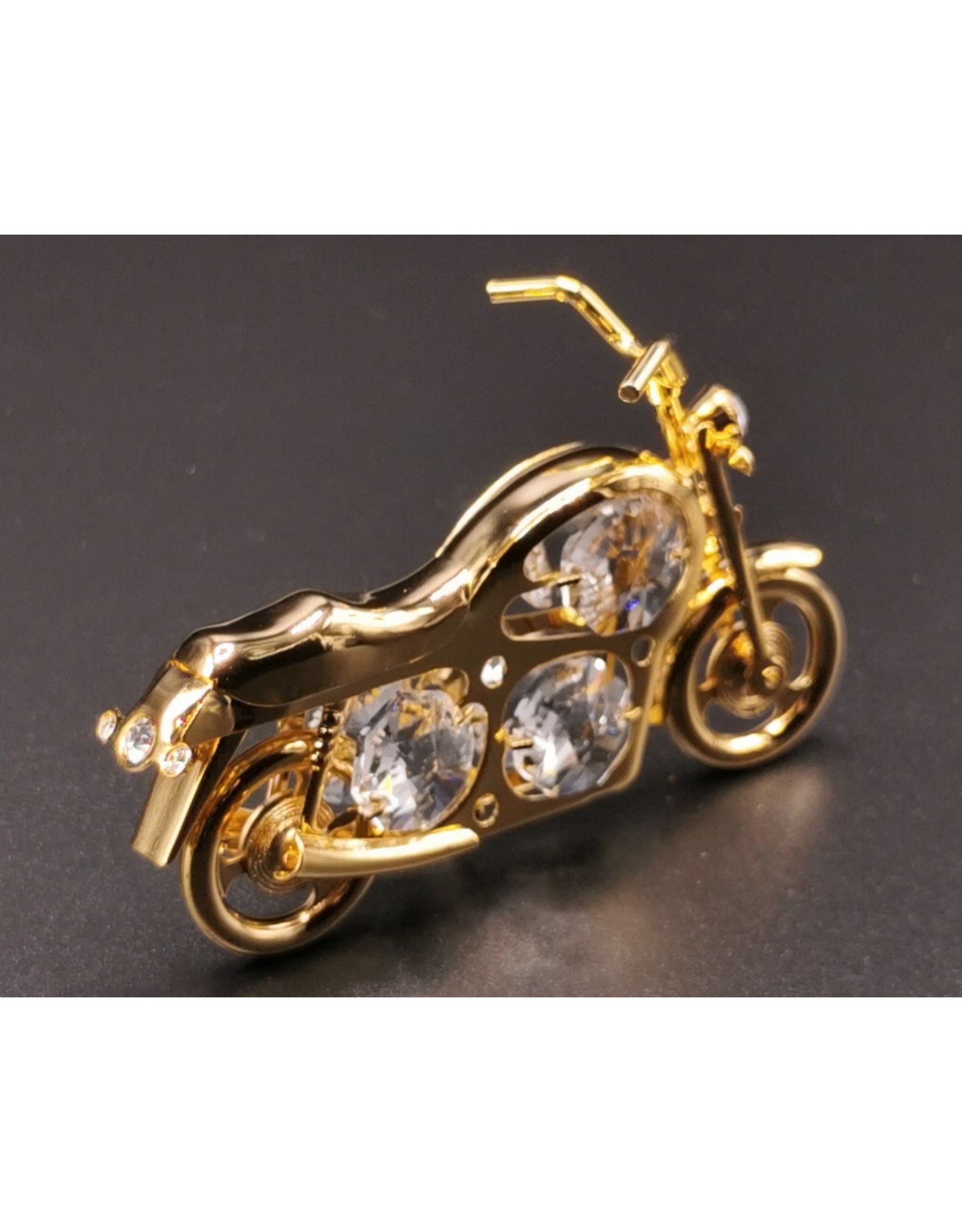 Crystal Temptations Miscellaneous - Miniature Motor - gold-plated and with Swarovski