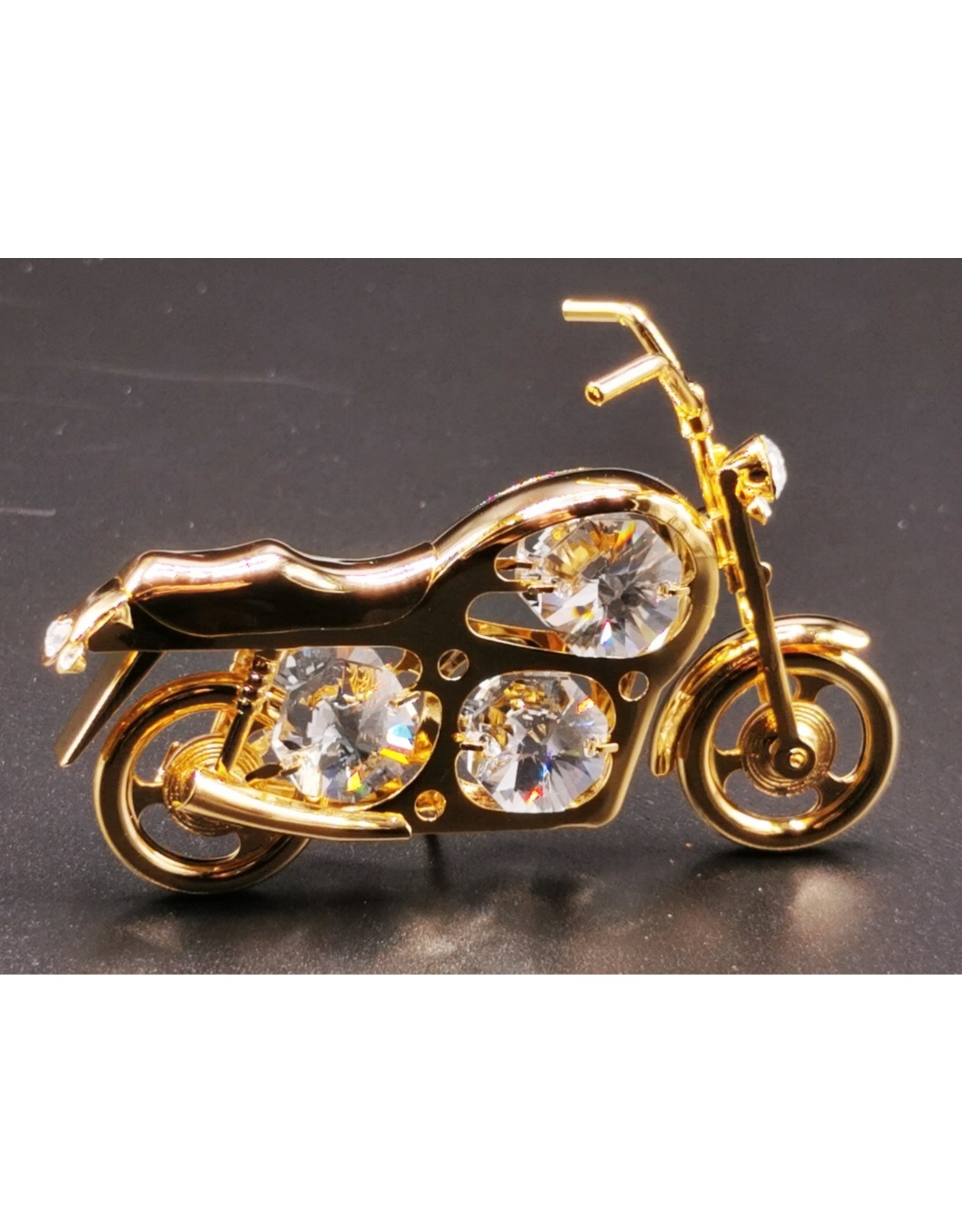 Crystal Temptations Miscellaneous - Miniature Motor - gold-plated and with Swarovski