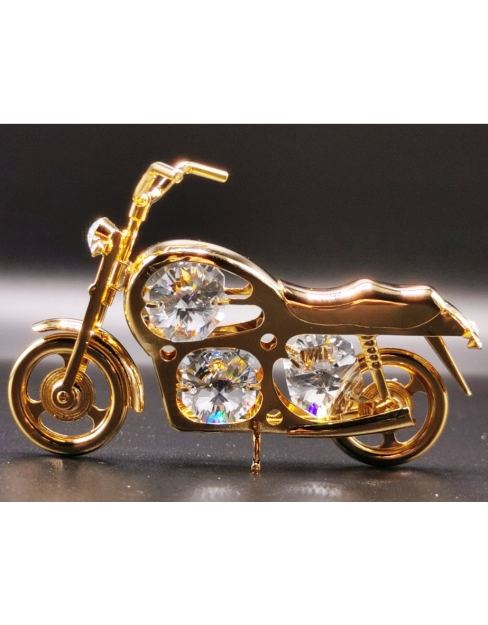 Crystal Temptations Miscellaneous - Miniature Motor - gold-plated and with Swarovski