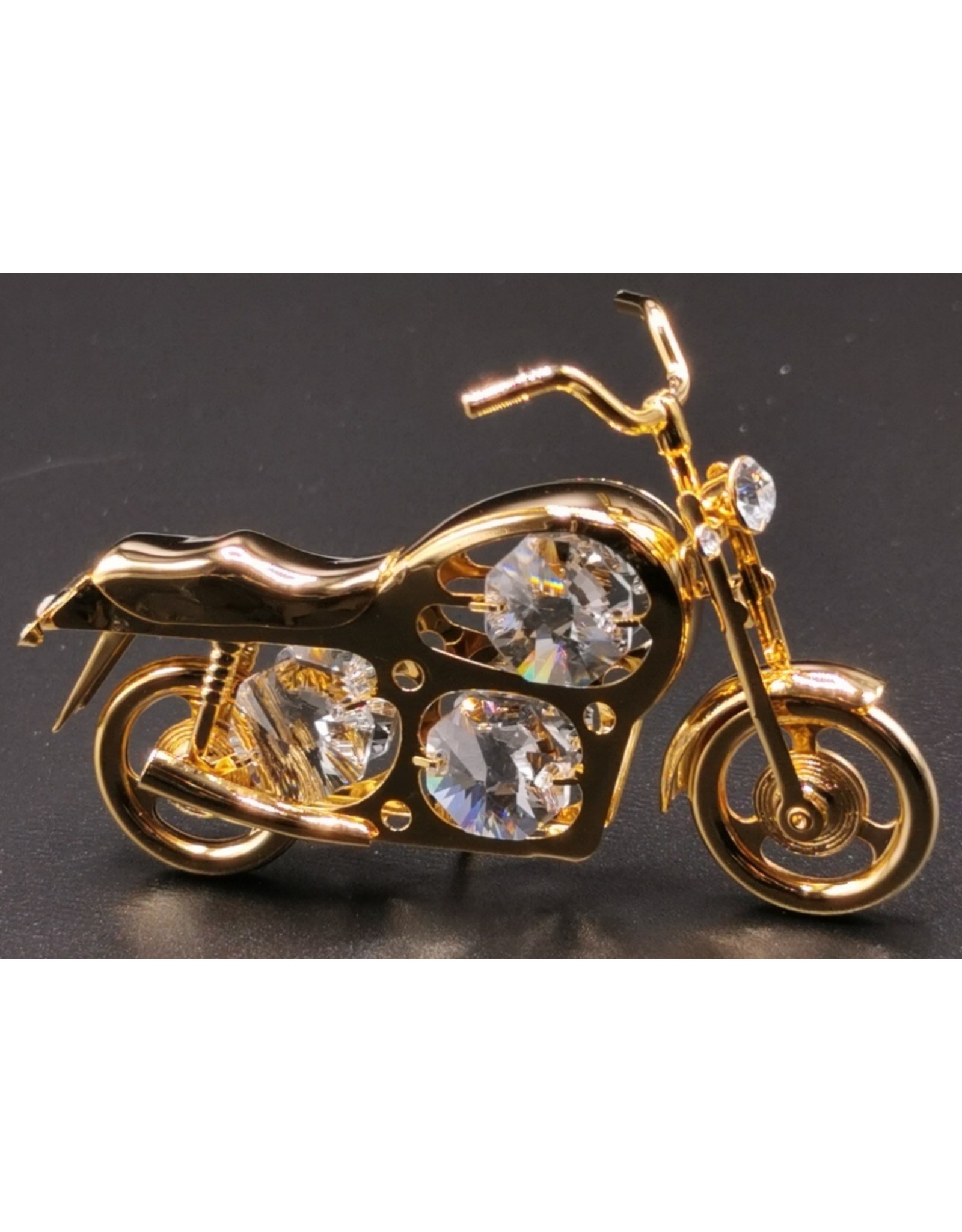 Crystal Temptations Miscellaneous - Miniature Motor - gold-plated and with Swarovski
