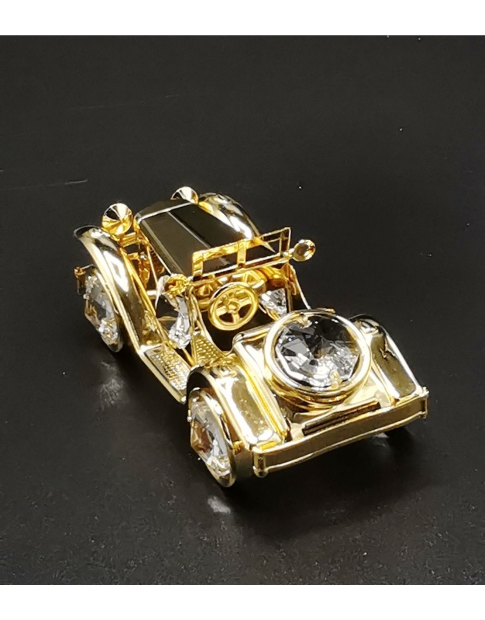 Crystal Temptations Miscellaneous - Miniature Oldtimer - gold-plated and with Swarovski