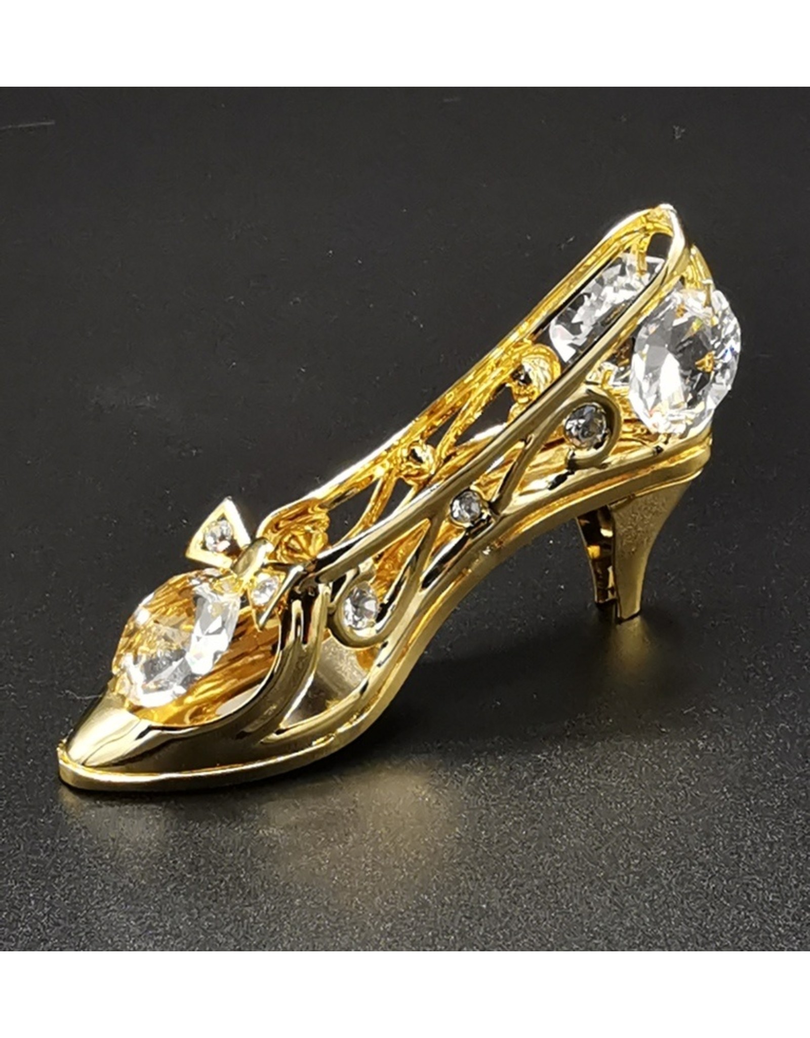 Crystal Temptations Miscellaneous - Miniatuur Damesschoentje - verguld en met Swarovski