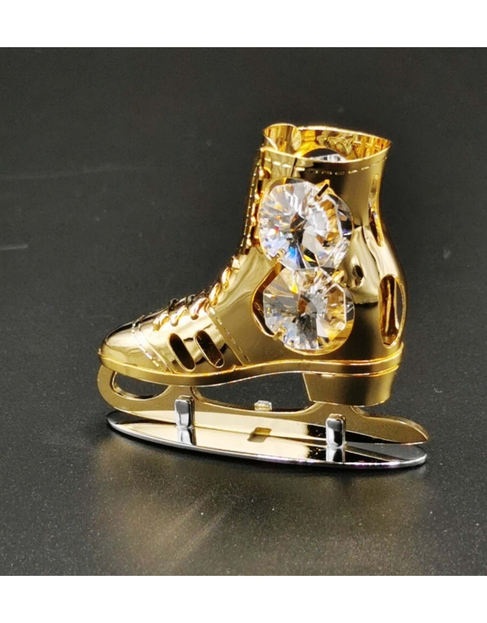 Crystal Temptations Miscellaneous - Miniatuur Schaats - Verguld en met Swarovsky
