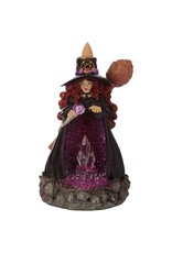 Witches cave Giftware Figurines Collectables - Witches Crystal case LED  Backflow Incenseholder