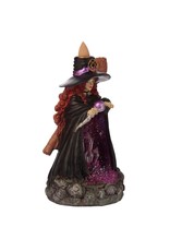 Witches cave Giftware Figurines Collectables - Witches Crystal case LED  Backflow Incenseholder