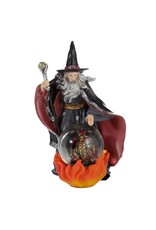 Spirit of the Sorcerer Giftware Beelden Collectables  - Spirit of the Sorcerer Vuurdraak Magiër Sneeuwbol