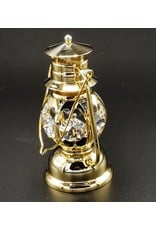 Crystal Temptations Miscellaneous - Miniature Storm Lantern - gold-plated and with Swarovski