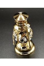 Crystal Temptations Miscellaneous - Miniature Storm Lantern - gold-plated and with Swarovski