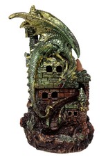 Dragon Castle Giftware Beelden Collectables  - Draken Kasteel LED Backflow Wierookhouder