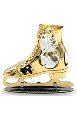 Crystal Temptations Miscellaneous - Miniature skate, gold-plated and with Swarovski