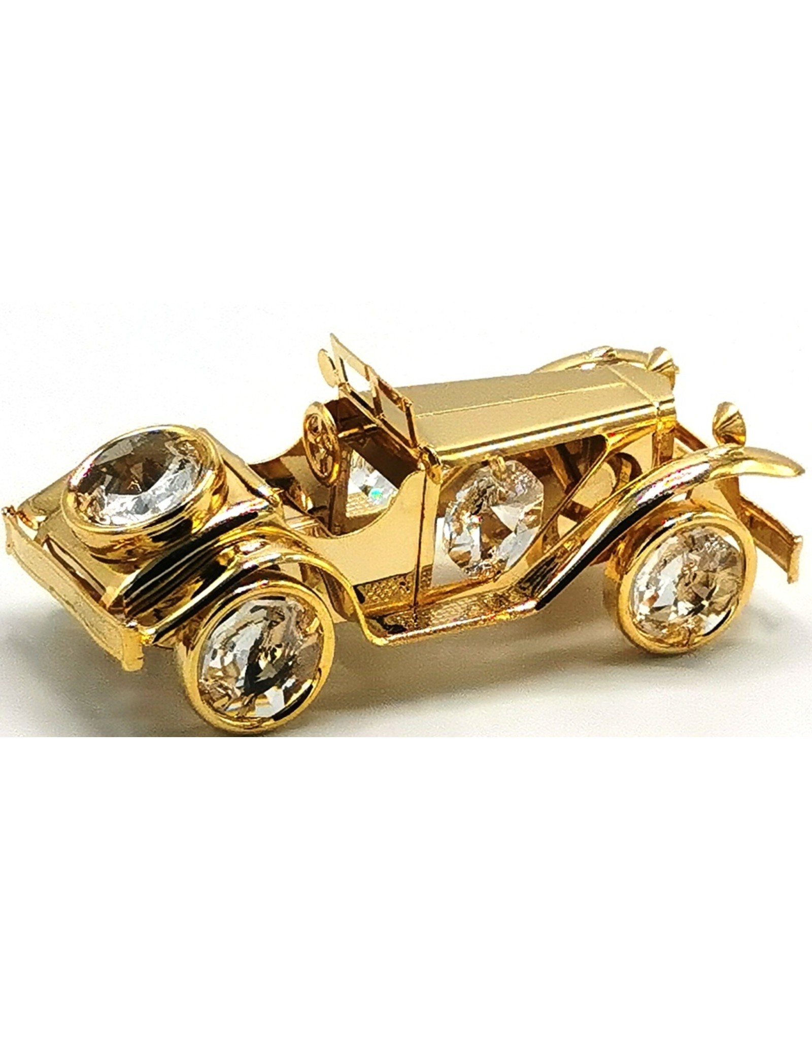 Crystal Temptations Miscellaneous - Miniature Oldtimer - gold-plated and with Swarovski