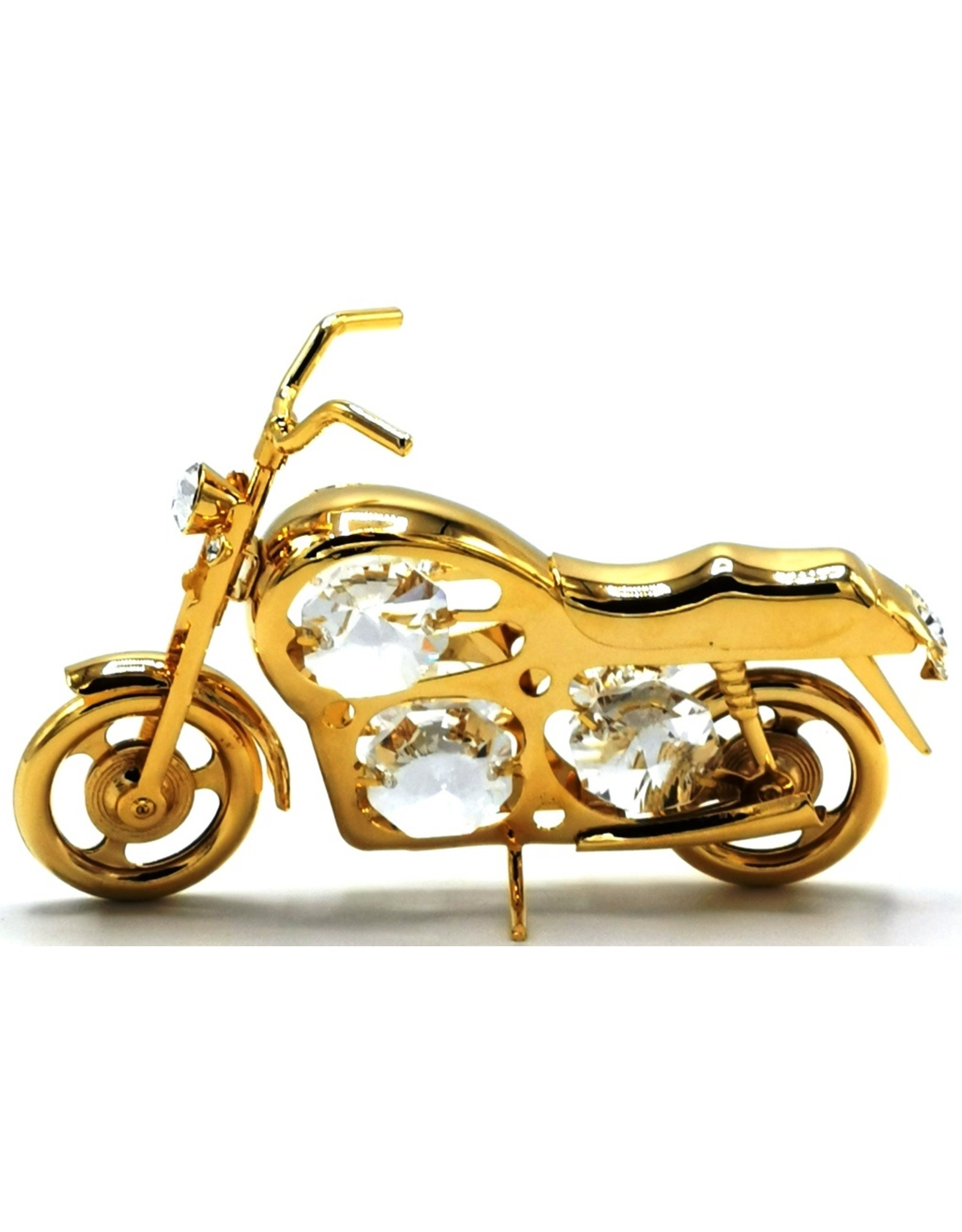 Crystal Temptations Miscellaneous - Miniature Motor - gold-plated and with Swarovski