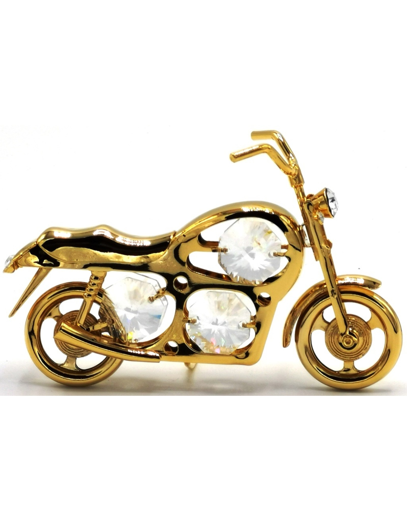 Crystal Temptations Miscellaneous - Miniature Motor - gold-plated and with Swarovski