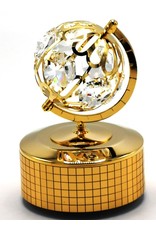 Crystal Temptations Miscellaneous - Music box Globe with Swarovski crystals