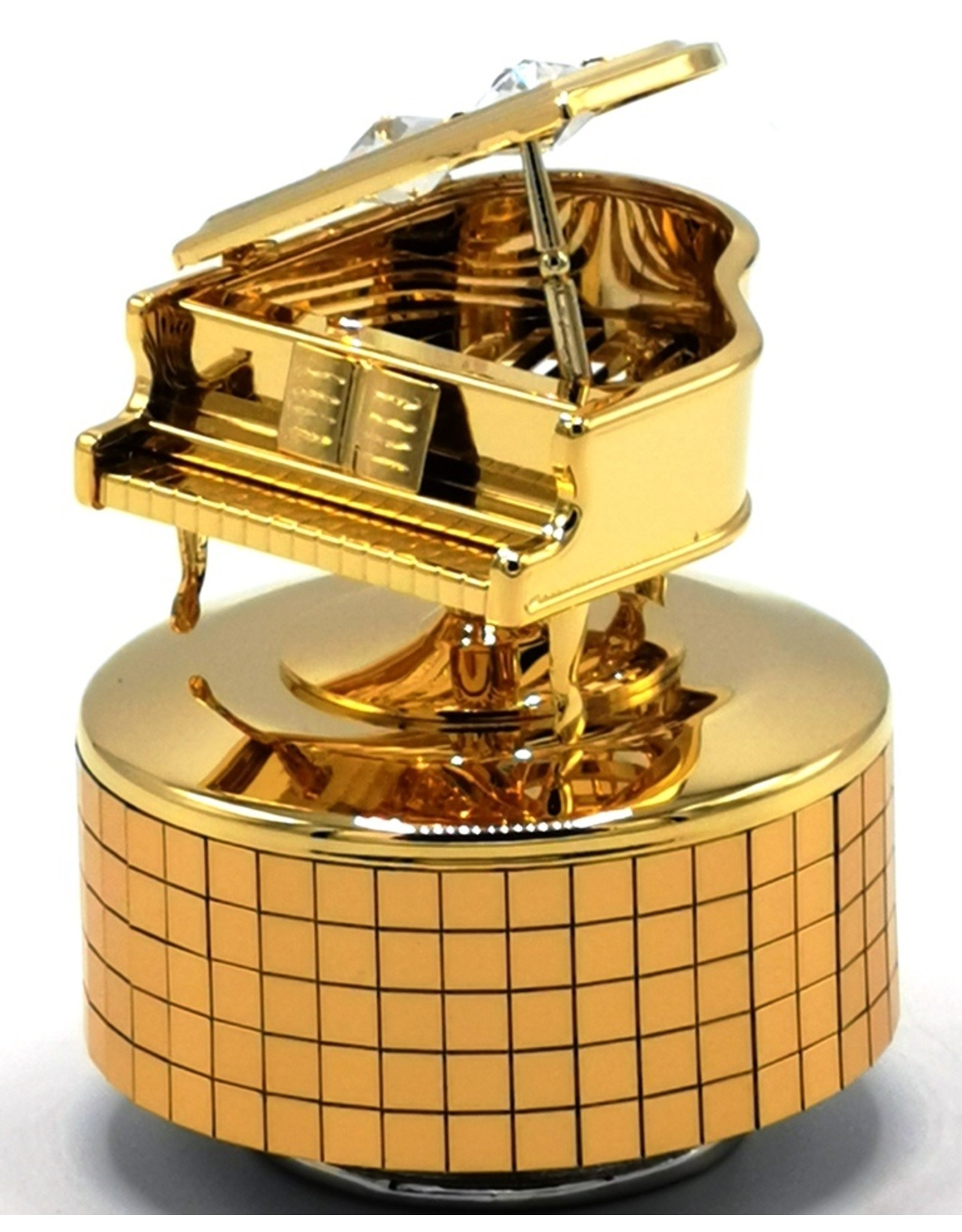 Crystal Temptations Miscellaneous - Music box Grand Piano with Swarovski crystals