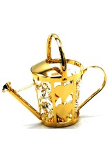 Crystal Temptations Miscellaneous - Miniature Watering can. Gold-plated and with Swarovski