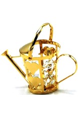 Crystal Temptations Miscellaneous - Miniature Watering can. Gold-plated and with Swarovski