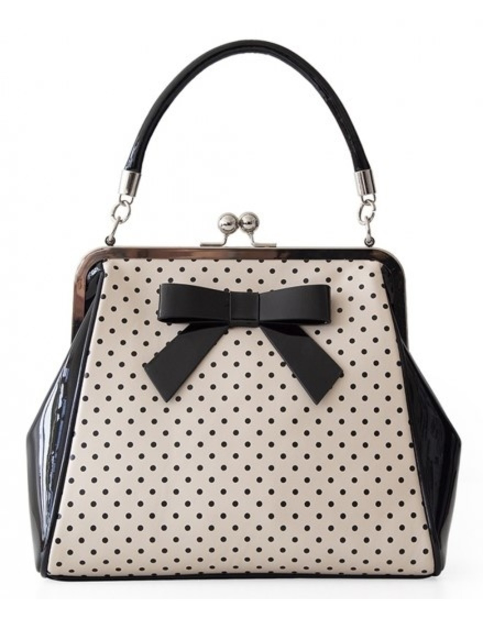 Banned Retro bags and Vintage bags - Banned Polka Star handbag blush